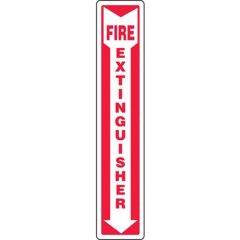 Fire Extinguisher Adhesive Vinyl Sign