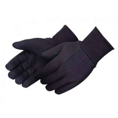 Brown Jersey Cotton Work Gloves