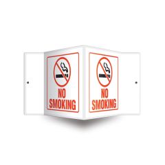No Smoking 3-Dimensional Visi Sign