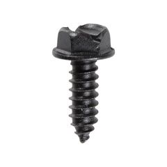 License Plate Screw Slotted Hex Head