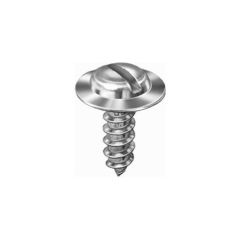 License Plate Screw Slotted Truss Head