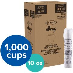 Cups Foam Hot 10oz Cs/1000