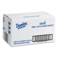 Sugar Packets Domino .1oz Cs/2000