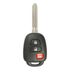 Toyota 3 Button Remote Head Key