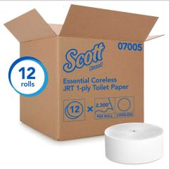 Toilet Tissue Coreless JRT 1 Ply Cs/12