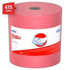 Wypall X80 Towels Red RL/475 Sheets