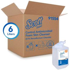 Antimicrobial Foam Skin Cleanser 1L Cs/6