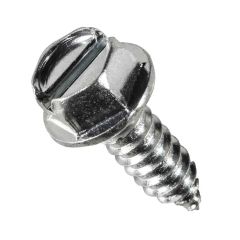 License Plate Screws Slotted 1/4" x 3/4"