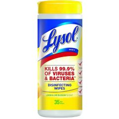 Lysol Disinfecting Wipes Citrus Pk/35