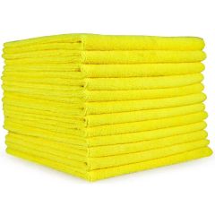 Micro Fiber Towel Yellow 16" x 16" Pk/12