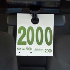 Dispatch Tag Numbers 2000 - 2999 Pk/1000