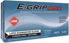 E-Grip Max Powder Free Latex Gloves