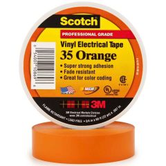 Electrical Tape Vinyl Orange 3/4" x 66'