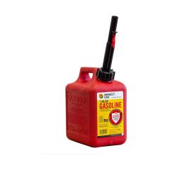 Gas Can Plastic Red 1 Gal