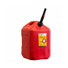 Gas Can Plastic Red 6 Gallon