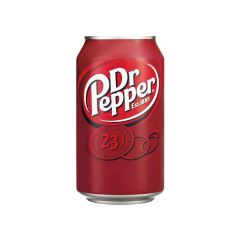 Dr. Pepper Soda Cans Cs/24