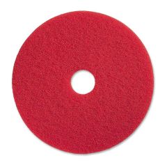 Floor Pads 17" Red Buffing Cs/5