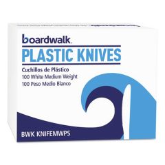 Knife White Heavy Duty Plastic Bx/100