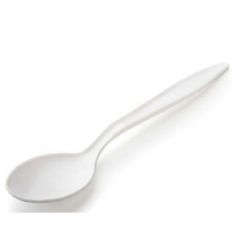 Spoons White Heavy Duty Plastic Bx/100