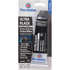 Gasket Maker Silicone Ultra Black 3.4oz