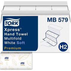 Multi Fold Hand Towel White Cs/2160