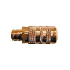 Coupler Industrial Interchange Male 3/8"