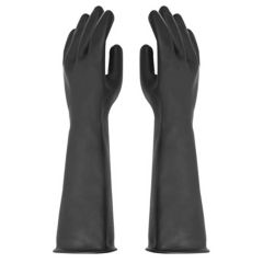 Latex Gloves Unlined 17" Long 47 Mil