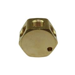 Airline Splitter 3-Port 1/4" x 1/4"
