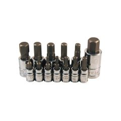 Socket Set Hex Metric 13pc