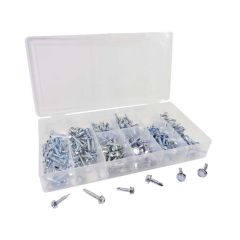 Hex Head Tapping Screw Assortment 200pc
