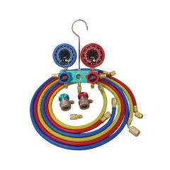 A/C Manifold Dual Aluminum Gauge Set