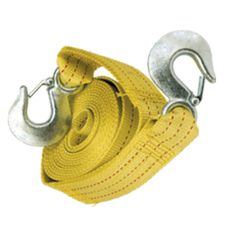 Tow Strap 15' x 2" w/ Safety Hooks