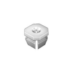 Grille Nylon Nut #8 Screw Size Bx/100