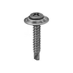 Screw Phillips Oval Head Sems Bx/50