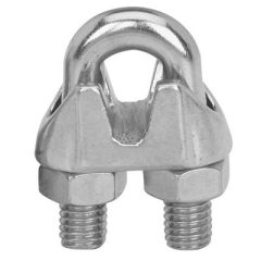 Nipper Wire Rope Clip 1/4" Dia Pk/6