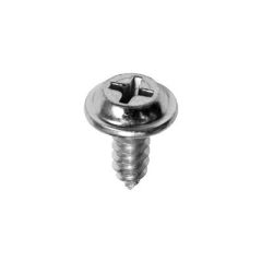 Screw Phillips Flat Washer Bx/100