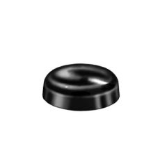 POP-ON SCREW COVER - BLACK - #10 BX/50