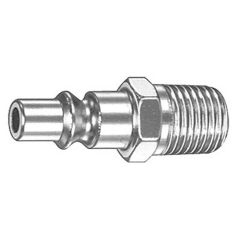 Connector Air Line 1/4" Male Bx/5