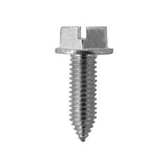 Screw Slotted Hex License Plate Bx/50