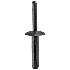 Rivet Nylon Blind Black Bx/25