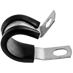 Steel Clamp w/Neoprene Jacket 3/8 Bx/10