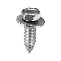 Tapping Screw Hex Head Washer Bx/100
