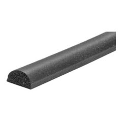 Weatherstrip 1/4" Half Rd Rubber RL/50'