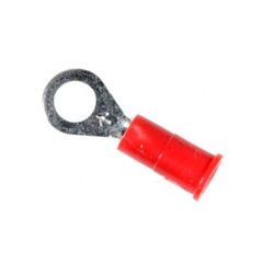 Terminal Solderless Ring Stud Red Bx/100