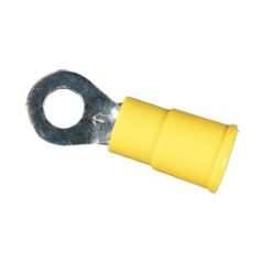 Terminal Solderless Ring Stud Yellow