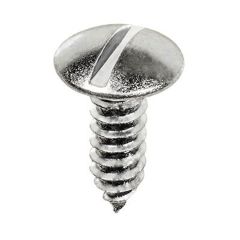 License Plate Screw Slotted Truss Head