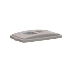 Lid Swingtop Beige 23 Gallon Thin Bin