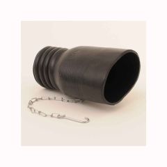 Tail Pipe Oval Adapter 3-1/2" x 8-1/2"