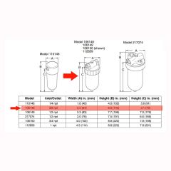 Air Filter 20 Micron 3/8" NPT