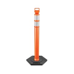 Delineator Post w/ Base Orange 45"